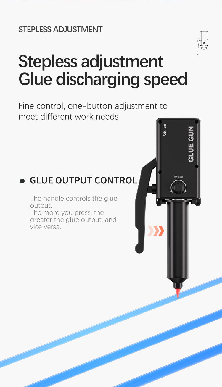TBK 006 Cordless Electric Glue Gun for Mobile Repair & Precision Adhesive Dispensing