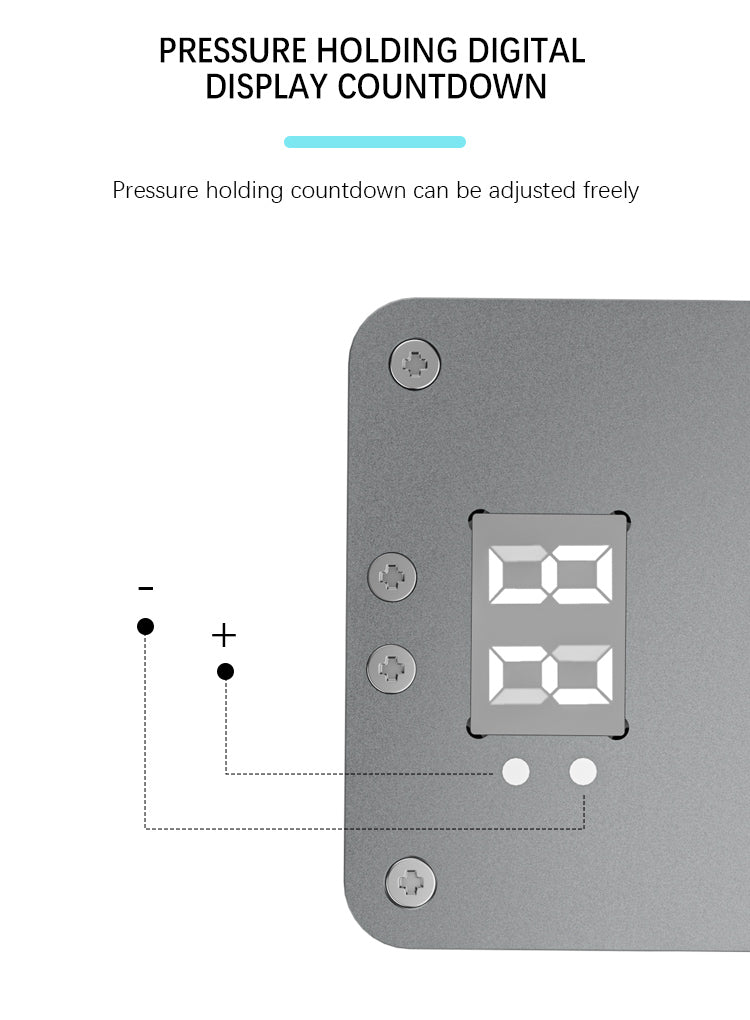 TBK 201A Universal Screen Pressure Fixture with Digital Timer for Mobile Phone Bonding Repair