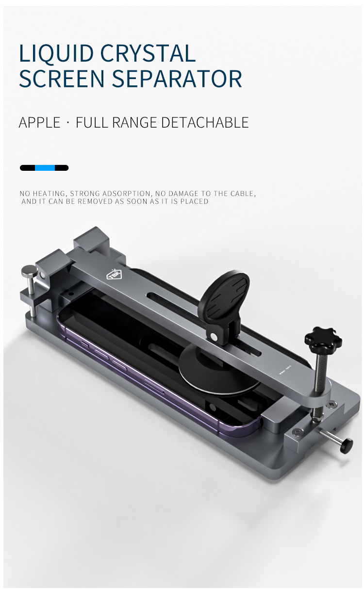 TBK-202 Universal Heat-Free LCD Screen Separator & Opening Fixture for Smartphone Repair