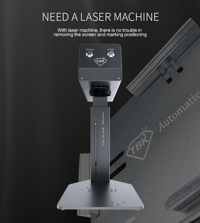 TBK 203R Automatic Alignment Jig for Laser Machines | Universal Mobile Phone Centering Fixture & Repair Clamp