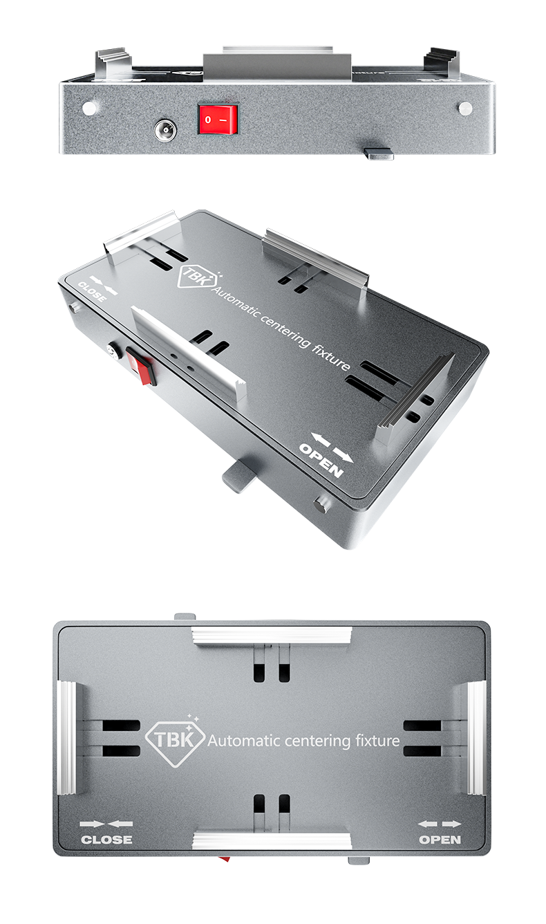 TBK 203R Automatic Alignment Jig for Laser Machines | Universal Mobile Phone Centering Fixture & Repair Clamp