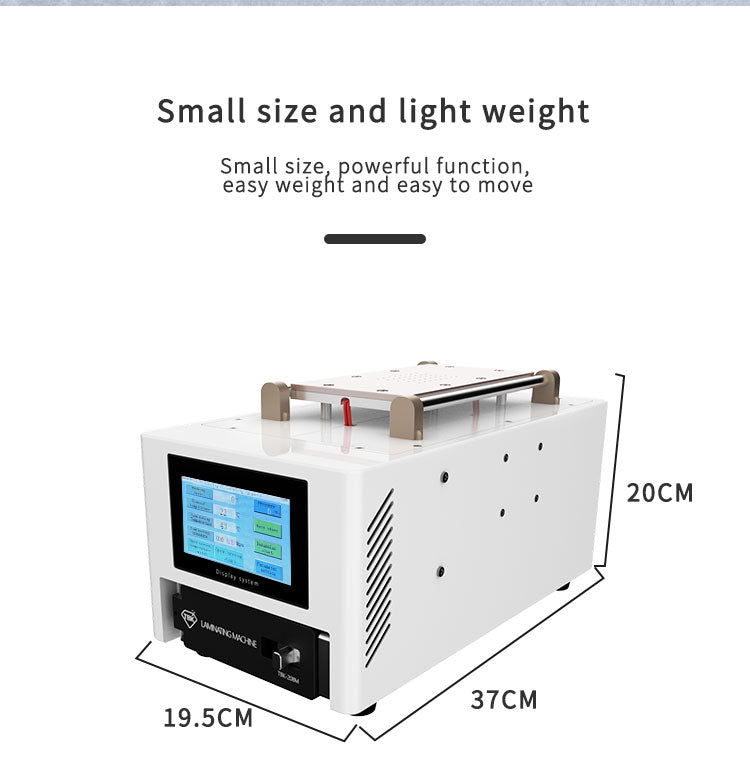 TBK-208M | Intelligent 3-in-1 OCA Laminating Machine with Separator & Bubble Remover