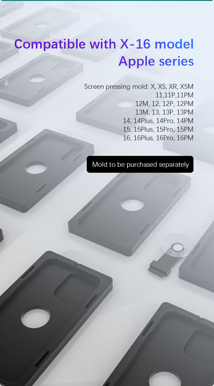 TBK 209 iPhone Screen Pressure Holding Machine | Precision Alignment & Waterproof Adhesive Seal Tool