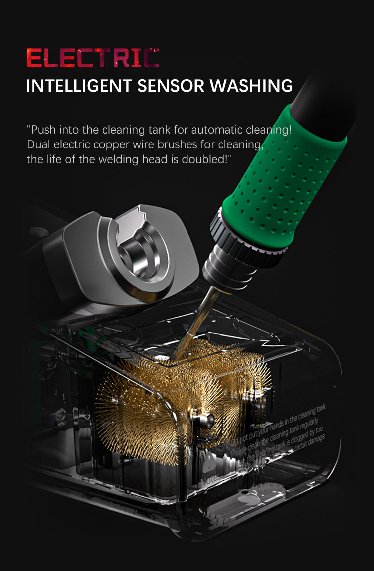 TBK 211 Cordless Portable Soldering Station with Electric Tip Cleaner (Battery Powered)