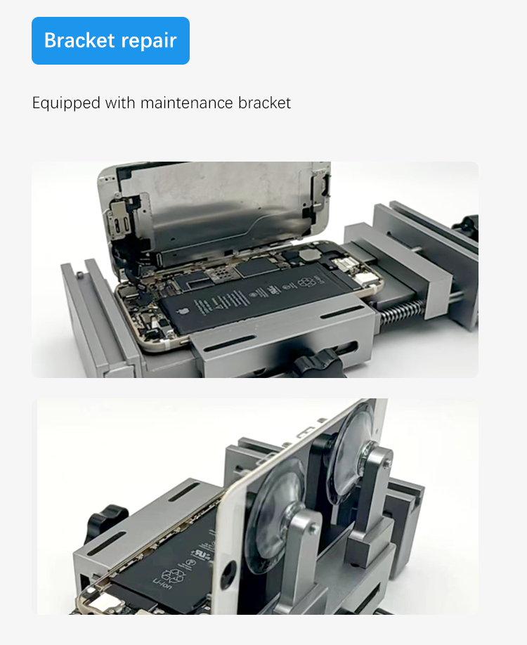 TBK 215C 3-in-1 Frame Straightening, Screen Press & Repair Fixture for Mobile Phone & Tablet