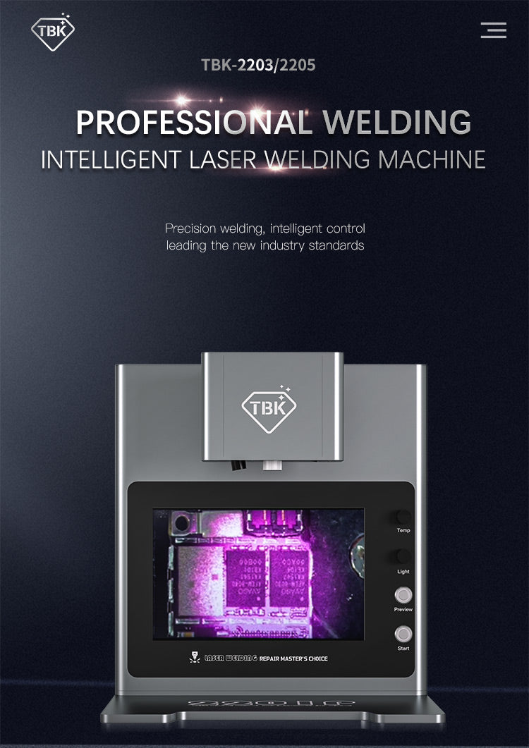 TBK 2203/2205 Laser Soldering Machine | Precision Station for Phone Logic Board, BGA & IC Chip Repair