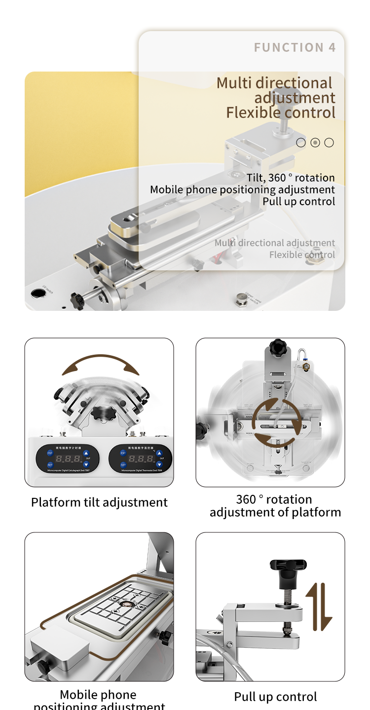 TBK-258S Multifunctional LCD Screen Separator & Frame Remover with Built-in UV Curing