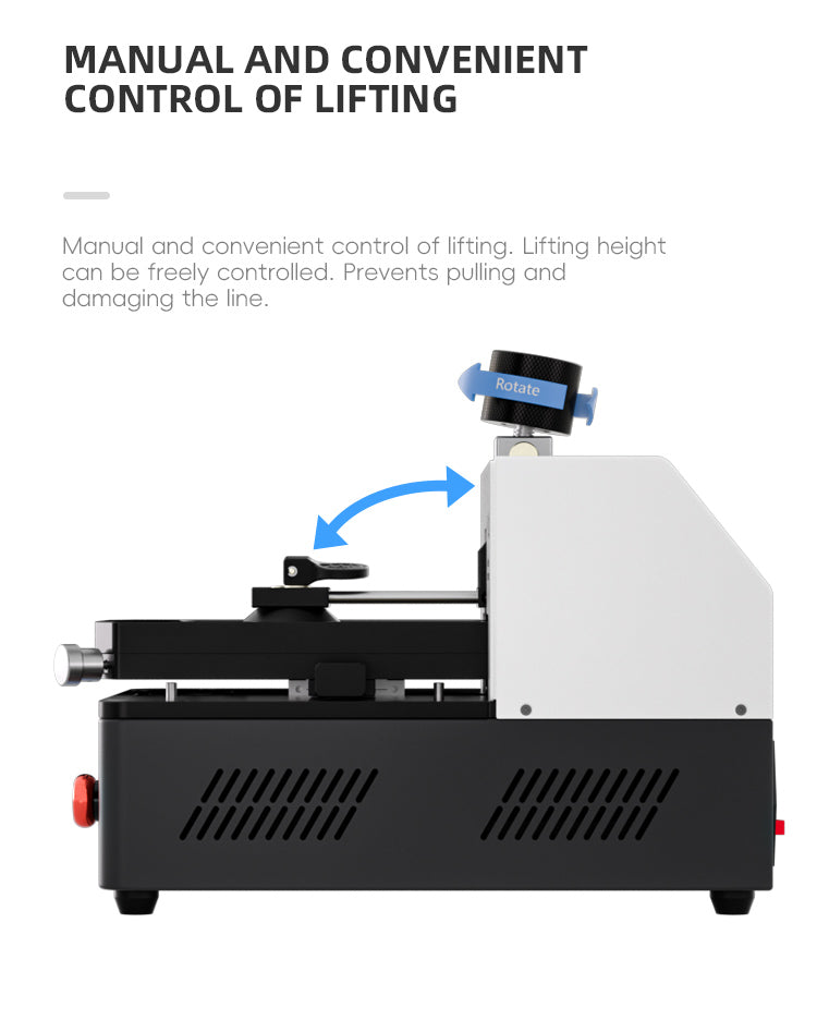 TBK 288H Professional Screen & Back Cover Separator for iPhone (Frame-Clamping System)