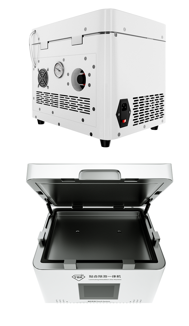 TBK 808A | Integrated Vacuum Laminating Machine & Bubble Remover with Built-in Pump