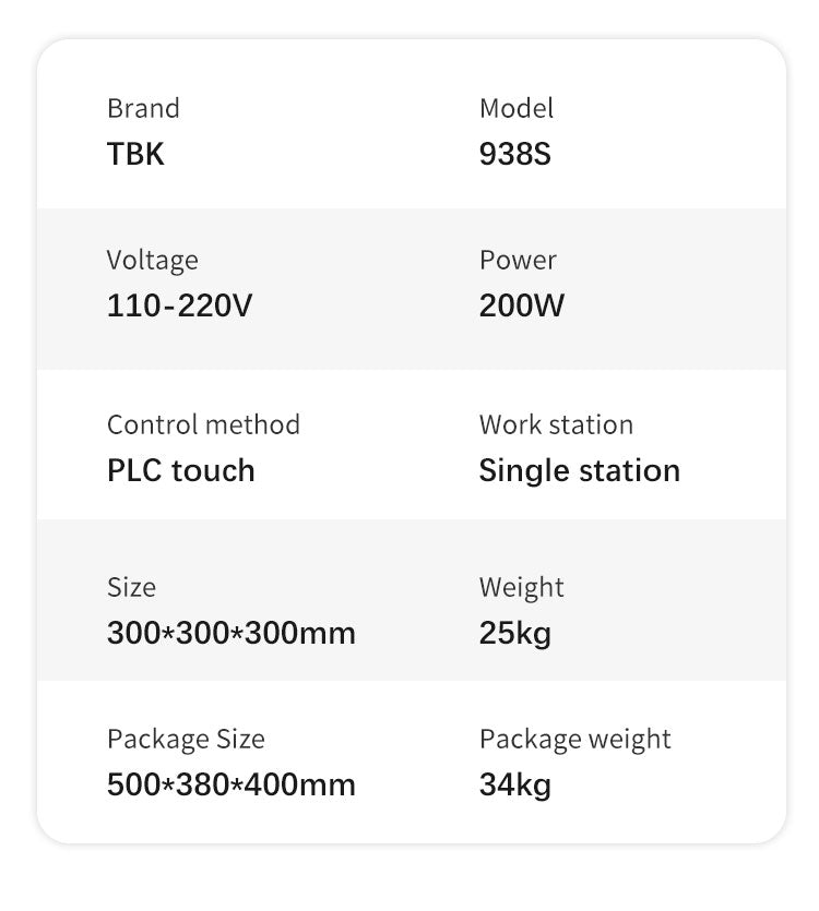 TBK 938S Mini Desktop Screen Polishing Machine | Single-Station Smartphone Scratch Removal System