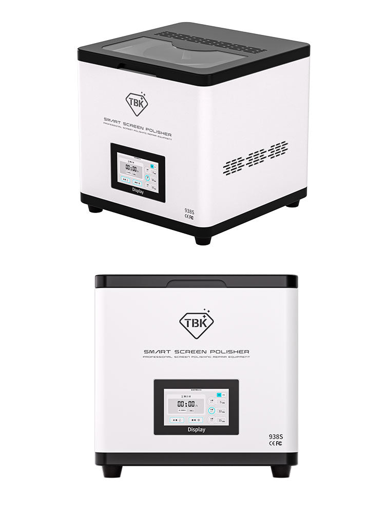 TBK 938S Mini Desktop Screen Polishing Machine | Single-Station Smartphone Scratch Removal System