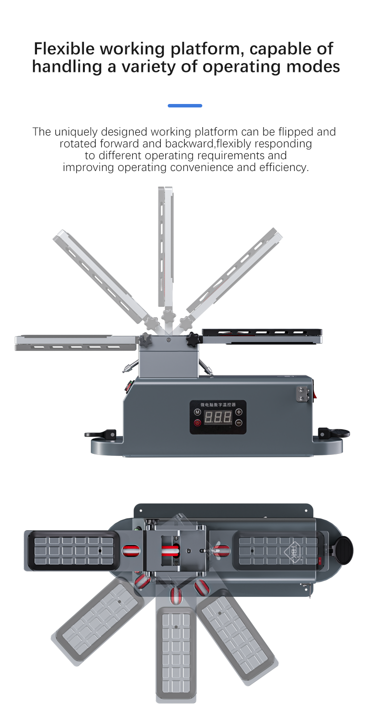 TBK-988X Rotating LCD Screen Separator with Reverse Separation Technology