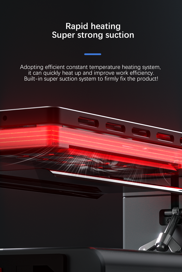 TBK-988X Rotating LCD Screen Separator with Reverse Separation Technology