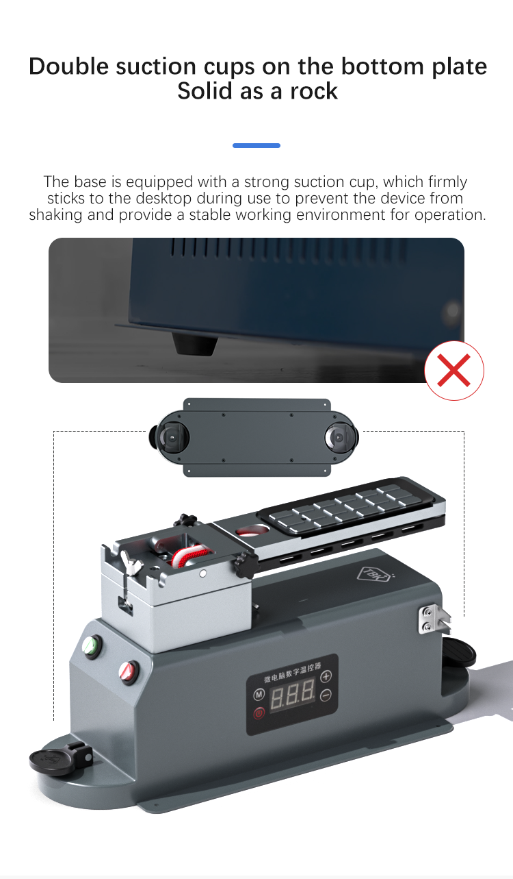 TBK-988X Rotating LCD Screen Separator with Reverse Separation Technology