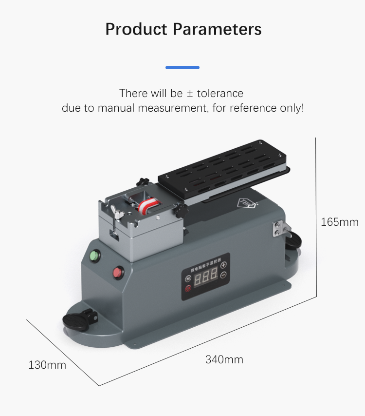 TBK-988X Rotating LCD Screen Separator with Reverse Separation Technology