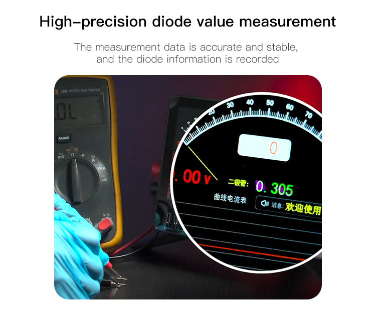 TBK D7 Multifunctional Curve Waveform Meter | DC Power Supply & Soldering Diagnostic Station