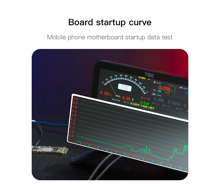 TBK D7 Multifunctional Curve Waveform Meter | DC Power Supply & Soldering Diagnostic Station