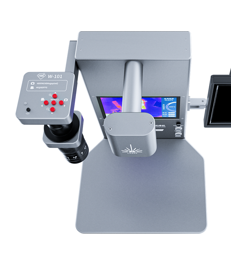 TBK R-2201 3-in-1 Laser Soldering Machine with Thermal Camera & 4K Microscope