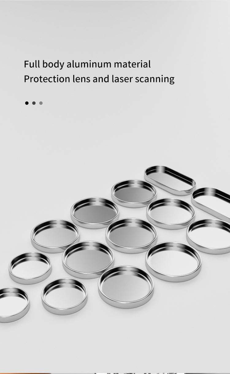 TBK 14-Piece Laser Lens Protection Kit | Aluminum Camera Shield Molds for iPhone Back Glass Repair