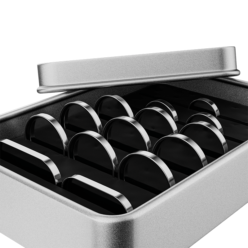 TBK 14 - Piece Laser Lens Protection Kit | Aluminum Camera Shield Molds for iPhone Back Glass Repair