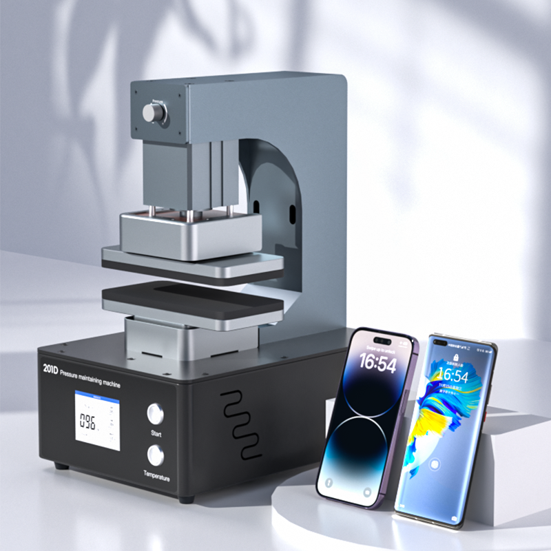 TBK 201D Intelligent Heating & Pressure Bonding Machine | Screen & Back Cover Frame Laminator