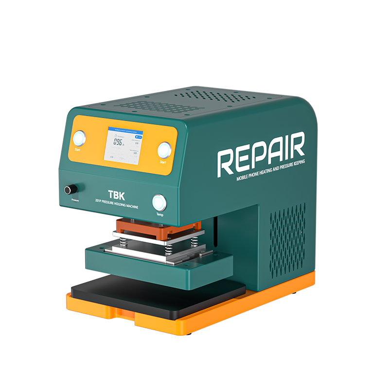 TBK 201P Universal Heating Press Machine for Flat, Curved & Foldable Screens (Built-in Air Pump)