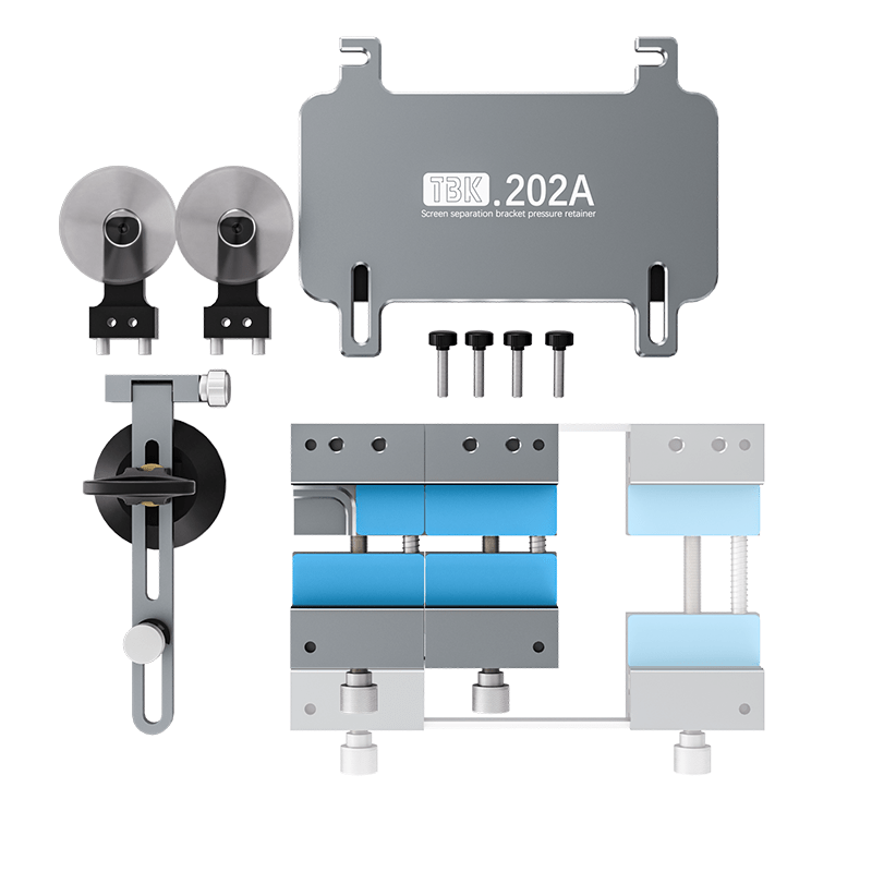 TBK 202A 3 - in - 1 Phone Repair Tool: Screen Removal Clamp, Holder & Pressure Fixture