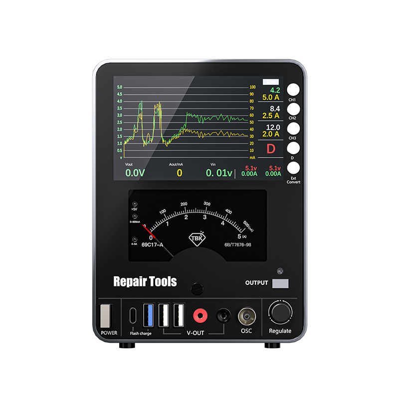TBK 217A DC Power Supply 20V/5A with Real - Time Curve Display & Short Circuit Repair for Mobile Maintenance