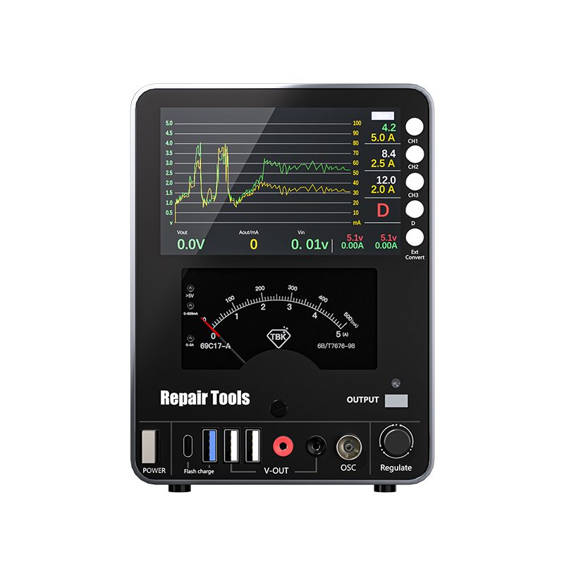 TBK 217A DC Power Supply 20V/5A with Real-Time Curve Display & Short Circuit Repair for Mobile Maintenance