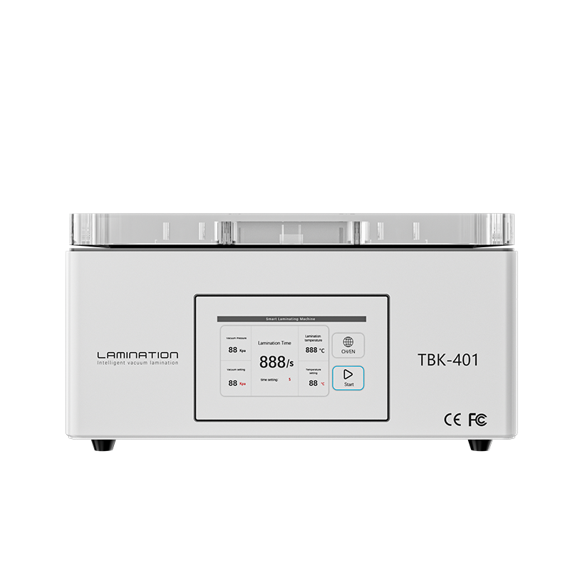 TBK-401 | Intelligent Automatic Vacuum Laminating Machine for 7-Inch Curved & Flat Screens