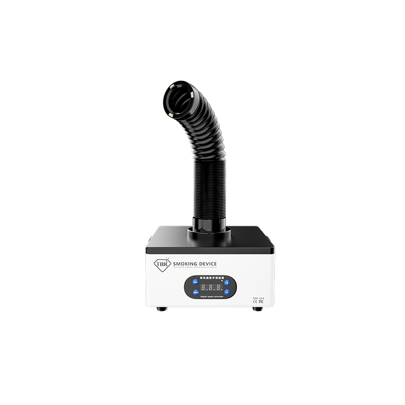 TBK 668 Desktop Solder Fume Extractor | 4 - Layer Filtration & Digital Control | Smoke Absorber for Soldering & Laser