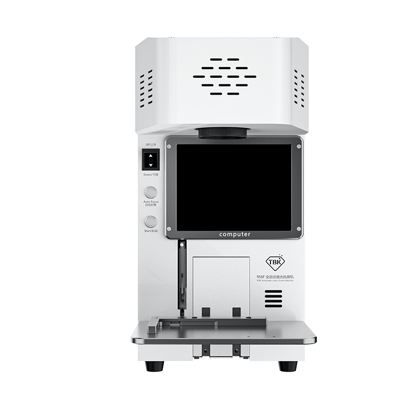 TBK 958F 20W Fiber Laser Separation Machine for iPhone Back Glass Repair & Engraving