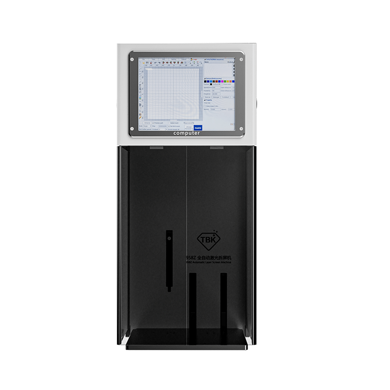 TBK - 958Z Dual - Door All - in - One 5W UV Laser | Auto - Focus for iPhone Back Glass Repair & Engraving