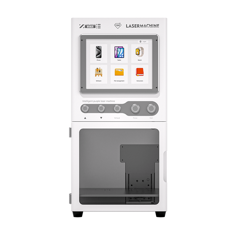TBK 958ZE UV Laser Machine for Back Glass Removal & LCD Screen Separation | Built - in Fume Extractor