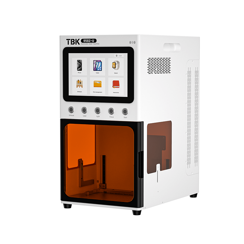 TBK 958ZU AI - Controlled UV Laser Machine | Standalone System for Back Glass, Screen Separation & Power IC Repair