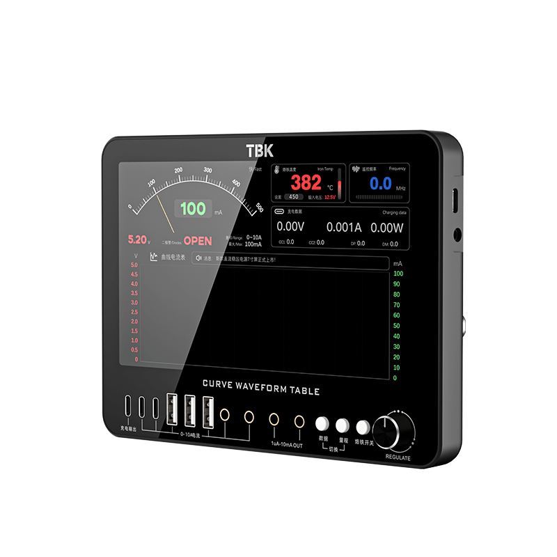 TBK D7 Multifunctional Curve Waveform Meter | DC Power Supply & Soldering Diagnostic Station