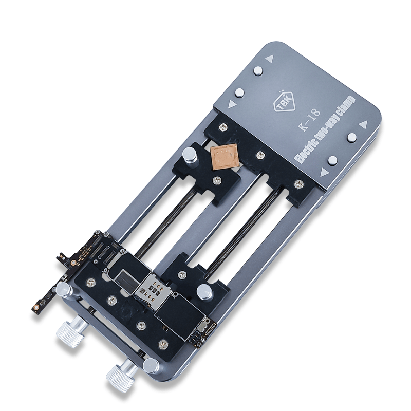 TBK K - 18 Electric PCB Holder | Dual - Axis Motorized Motherboard Fixture & IC Chip Clamp